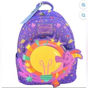 Disney Parks 2025 Epcot Festival Of The Arts Figment Backpack Loungefly - NEW